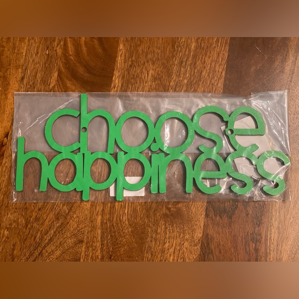 “Choose Happiness” Wall Hanging